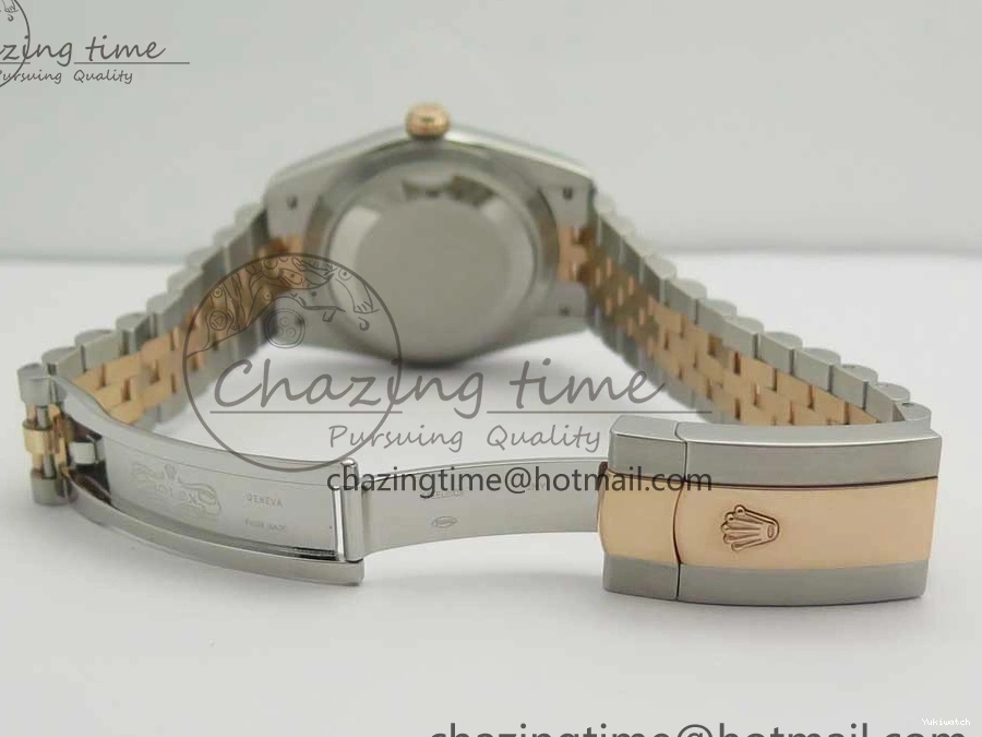 Jubilee RG Dial RG GMF SS 904 Wrapped on RG A2836 Roman Bracelet SS 36mm DateJust Wrapped 116231 0323